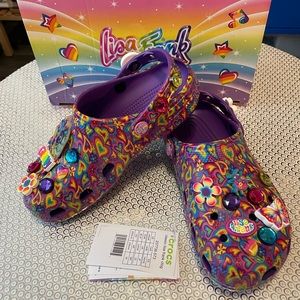 New in box Lisa Frank Crocs
